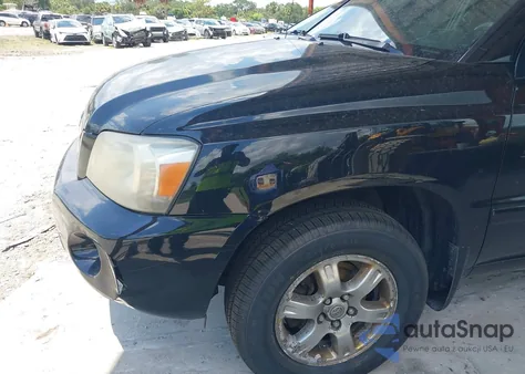 2006 Toyota Highlander V6 из США, поврежденный, VIN JTEEP21A360170071